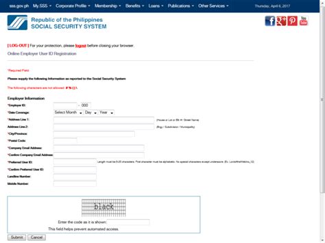 sss online employer login|sss online registration for employer.